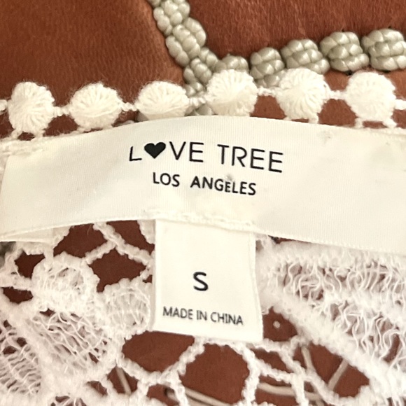 Love Tree White Lace Romper Size Small - Picture 5 of 5